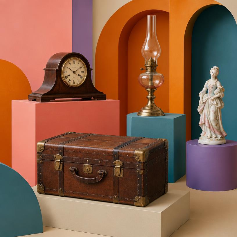 Antiques: Clocks, oak furniture, and family heirlooms