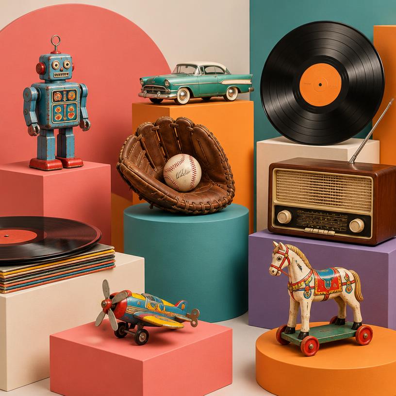& Much More: Toys, sports memorabilia, records, and the surprising