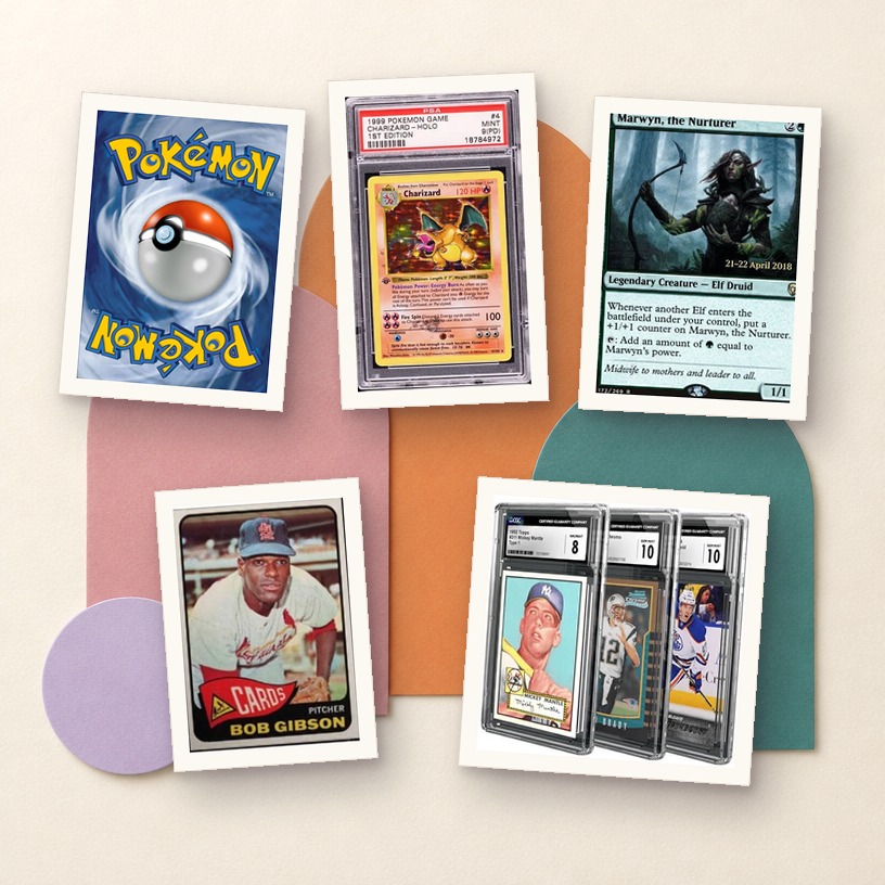 Sports Cards: Rookies, graded slabs, and complete sets